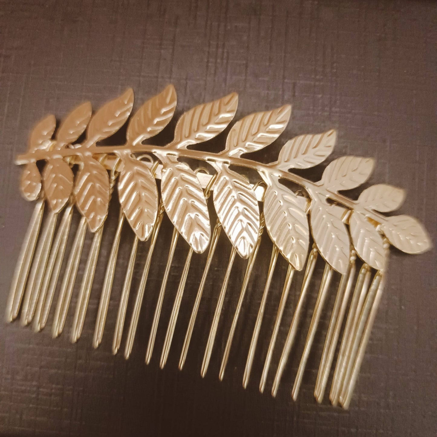 LEAF HAIR COMB BRIDAL HAIR ACCESSORIES